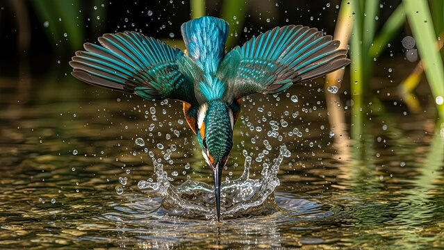 Common Kingfisher spotted near Vembanad lake